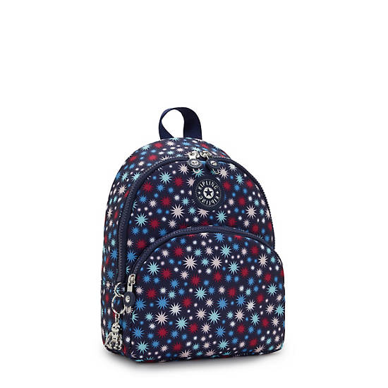 Kipling Paola Small Printed Backpacks Funky Stars | CA 1601OK